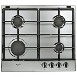 Whirlpool AKR311IX Gas Hob in Stainless Steel